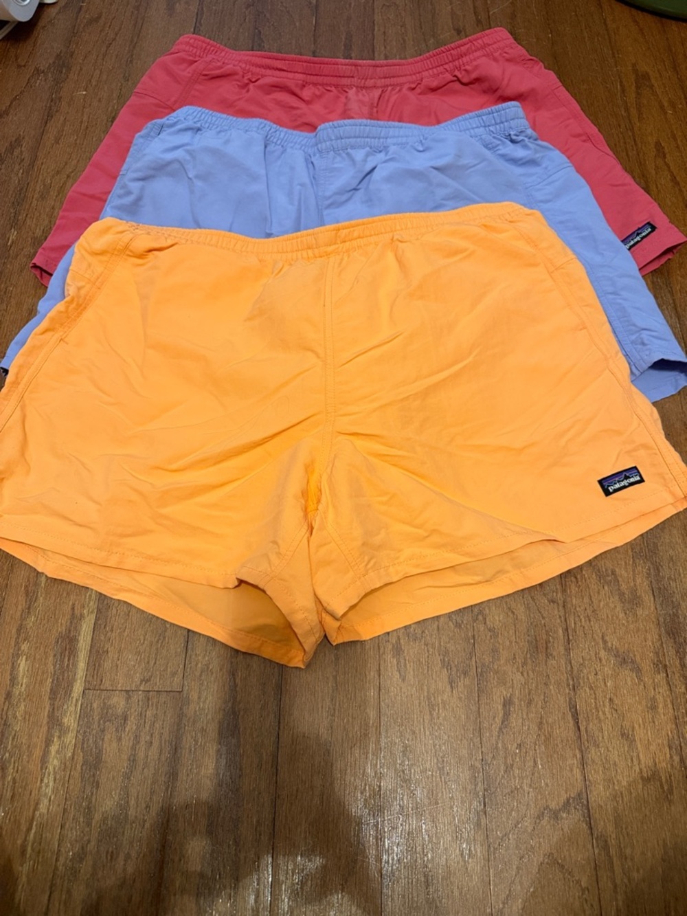 Patagonia Coral Pink Women's Athletic Shorts